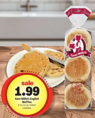 Aunt Millie's English Muffins