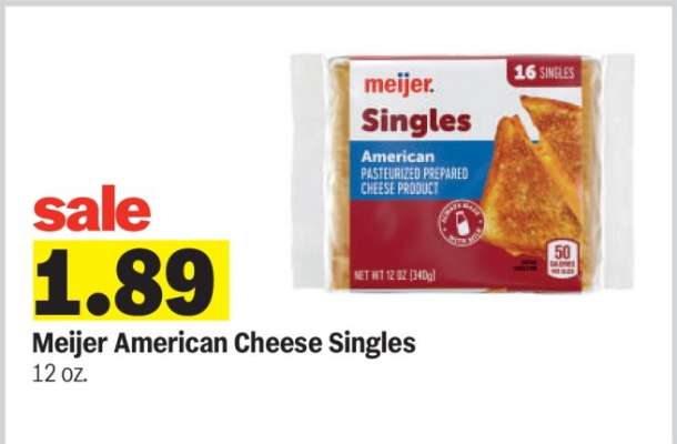 Meijer American Cheese Singles