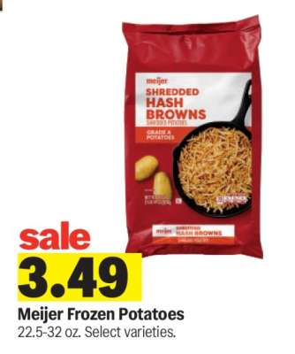 Meijer Frozen Potatoes