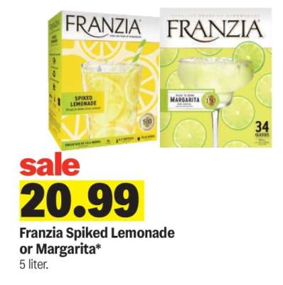 Franzia Spiked Lemonade or Margarita