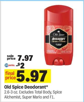 Old Spice Deodorant