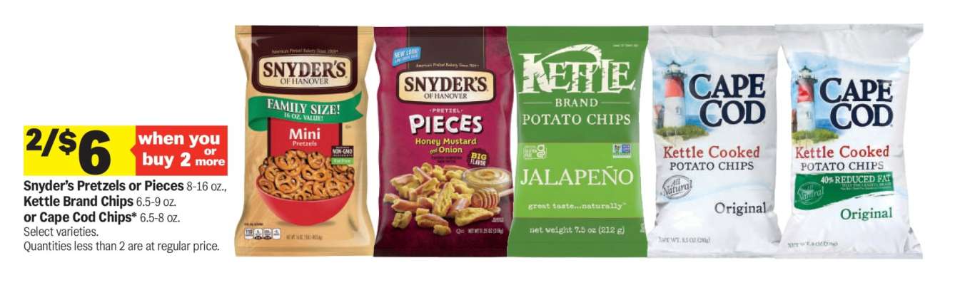Snyder's Pretzels or Pieces*