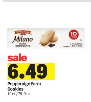 Pepperidge Farm Cookies