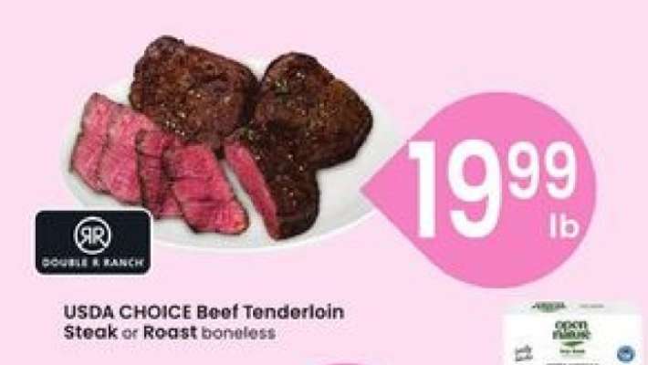 USDA CHOICE Beef Tenderloin