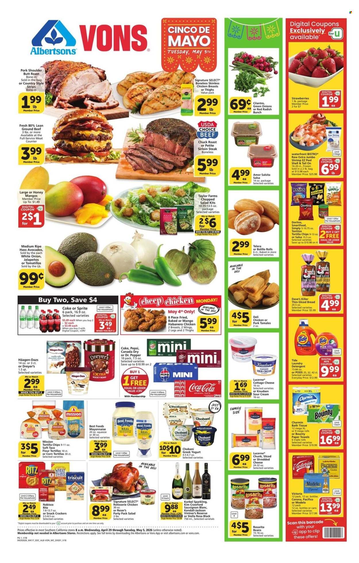Albertsons ad - 04/29/2026 - 05/05/2026. Page 1