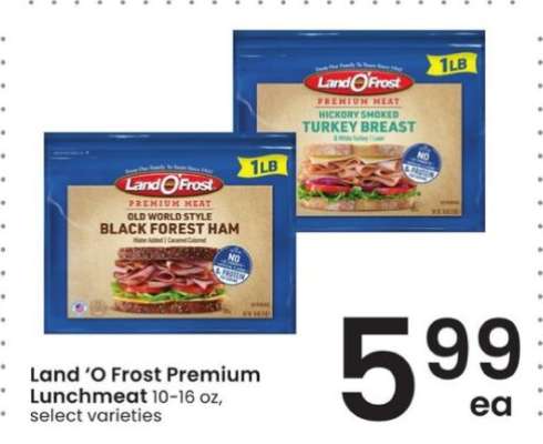 Land O'Frost Premium Lunchmeat