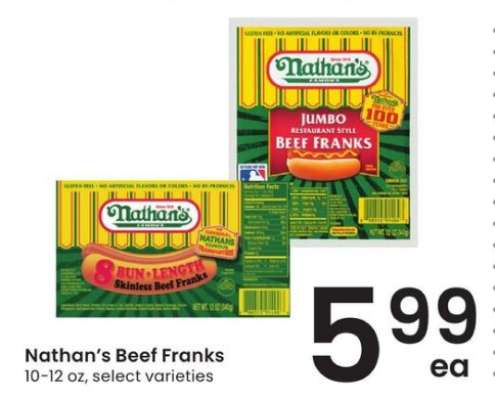 Nathan's Beef Franks