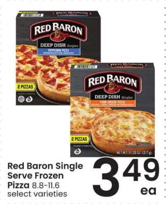 Red Baron Single Serve Frozen Pizza