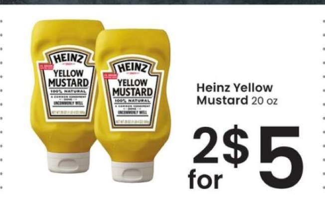 Heinz Yellow Mustard