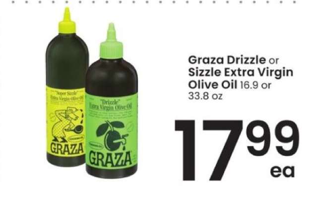 Graza Drizzle or Sizzle Extra Virgin Olive Oil