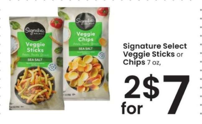 Signature SELECT Veggie Sticks or Chips