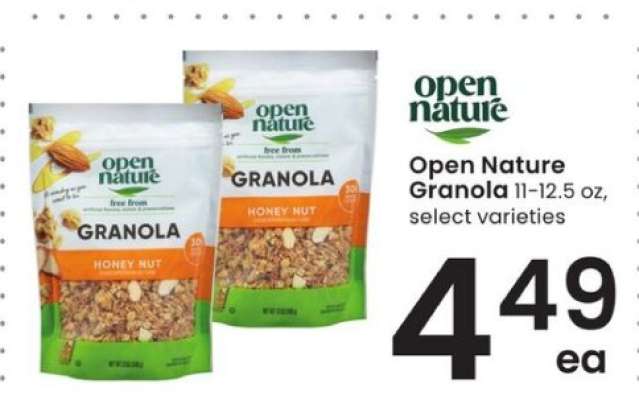 Open Nature Granola