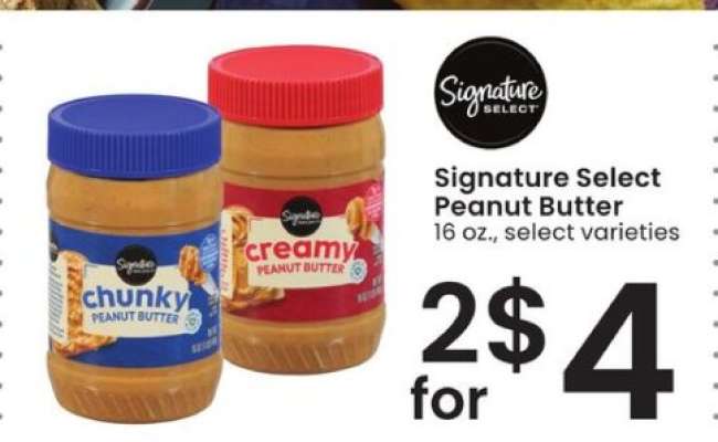 Signature Select Peanut Butter