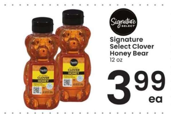 Signature Select Clover Honey Bear