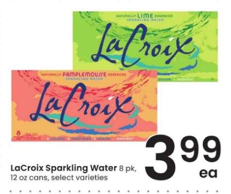 LaCroix Sparkling Water*