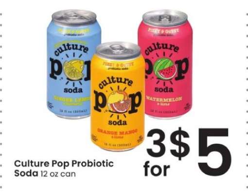 Culture Pop Probiotic Soda