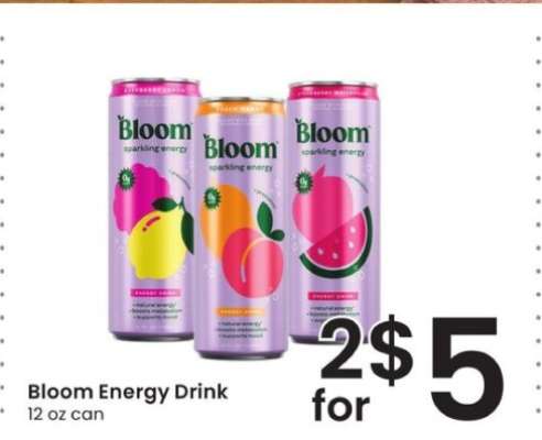 Bloom energy drink