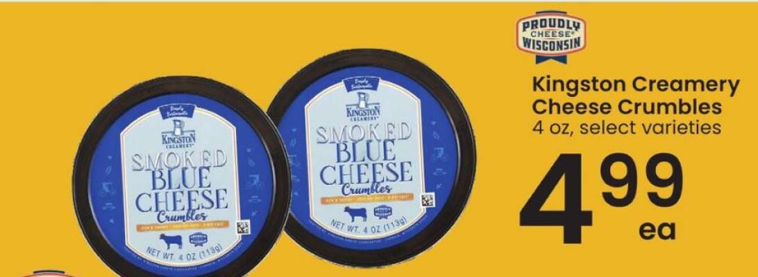 Kingston Creamery Cheese Crumbles