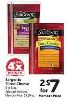 Sargento Sliced Cheese