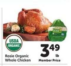 Rosie Organic Whole Chicken