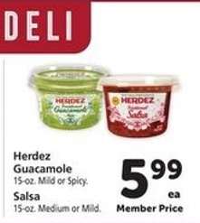 Herdez Guacamole or Salsa