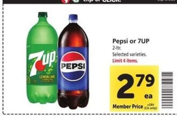 Pepsi or 7UP