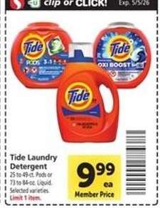 Tide Laundry Detergent
