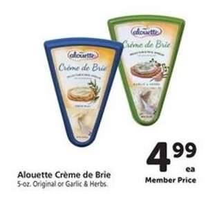 Alouette Creme de Brie