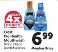 Crest Pro-Health Mouthwash