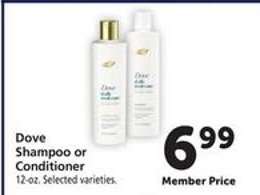 Dove Shampoo or Conditioner