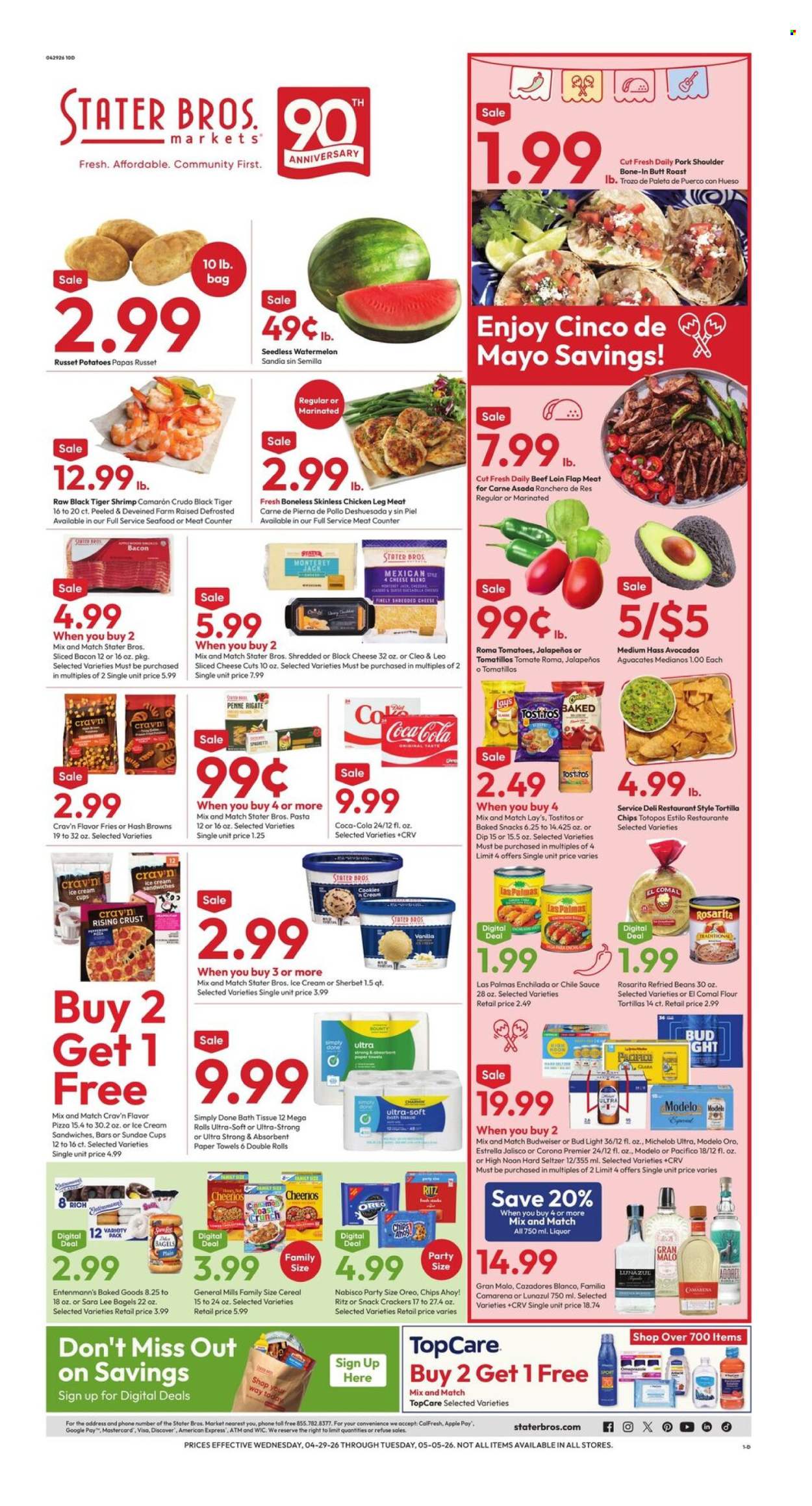 Stater Bros. ad - 04/29/2026 - 05/05/2026. Page 1