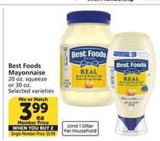 Best Foods Mayonnaise