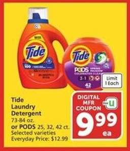 Tide Laundry Detergent