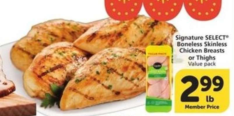 Signature SELECT Boneless Skinless Chicken Breasts or Thighs