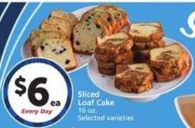 Sliced Loaf Cake