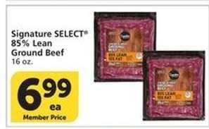 Signature SELECT 85% Lean Ground Beef