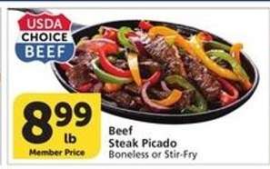 Beef Steak Picado