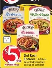 Del Real Entrées