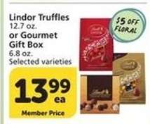 Lindor Truffles or Gourmet Gift Box