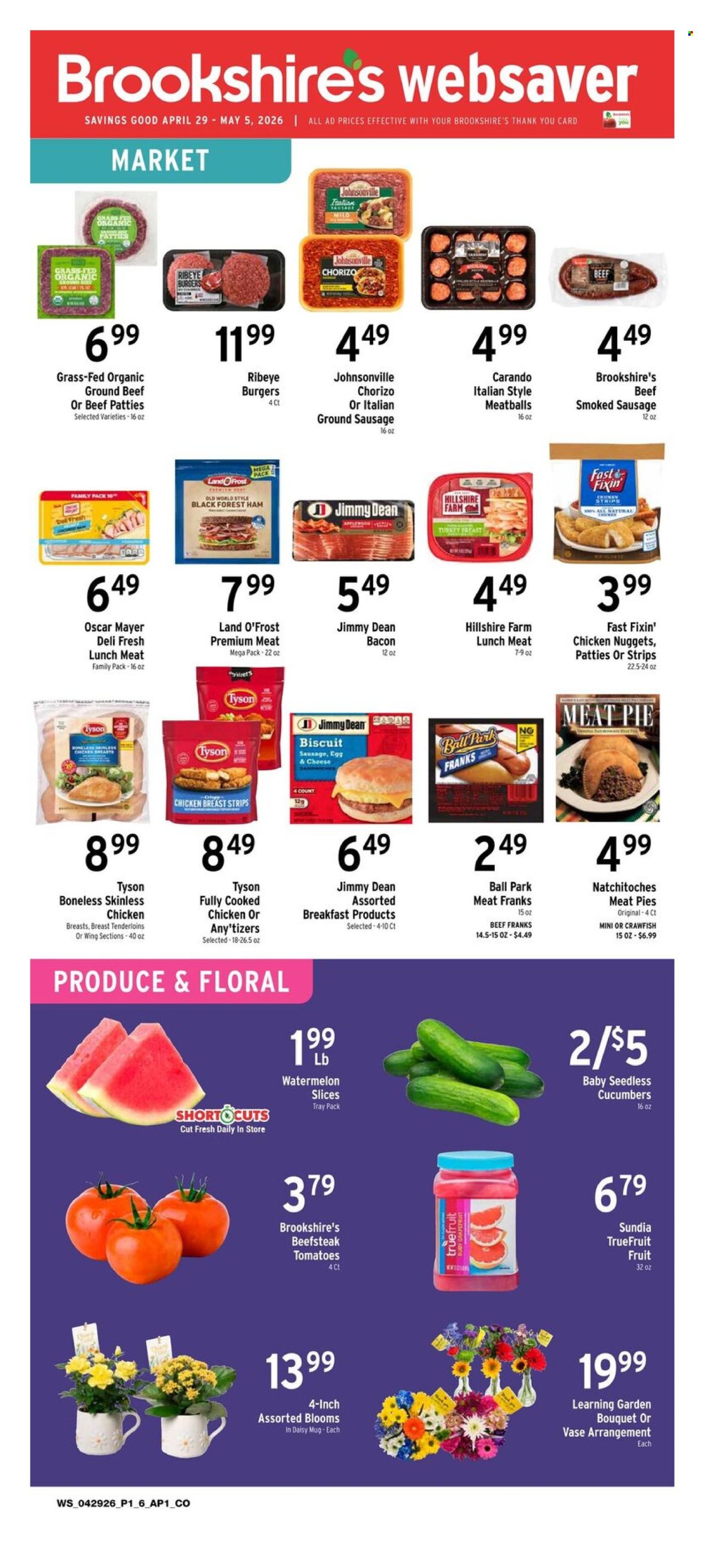 Brookshires ad - 04/29/2026 - 05/05/2026. Page 1