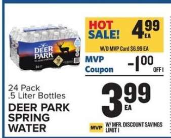 Deer Park Spring Water