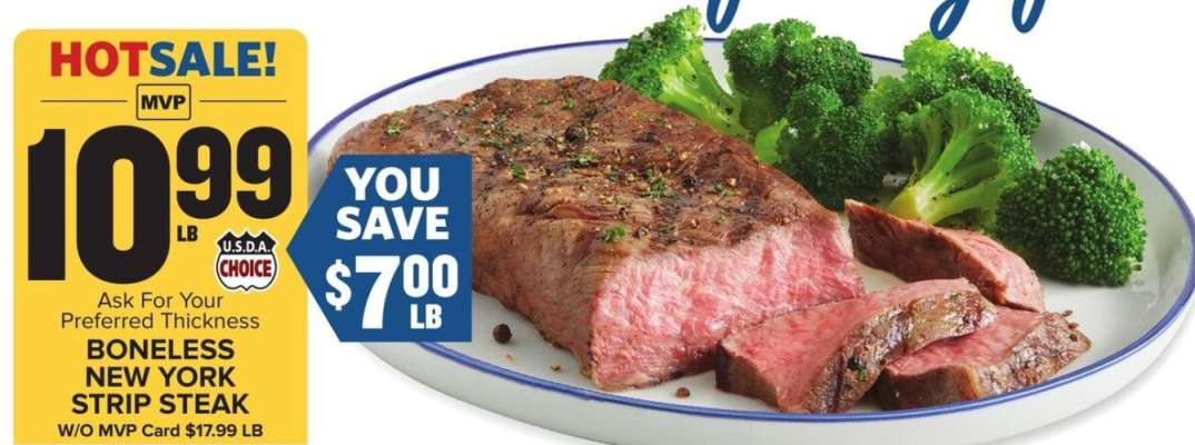 Boneless New York Strip Steak