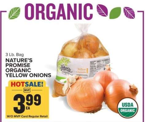 Nature's Promise Organic Yellow Onions