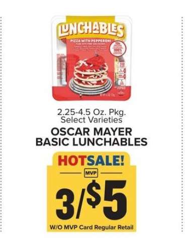 Oscar Mayer Basic Lunchables
