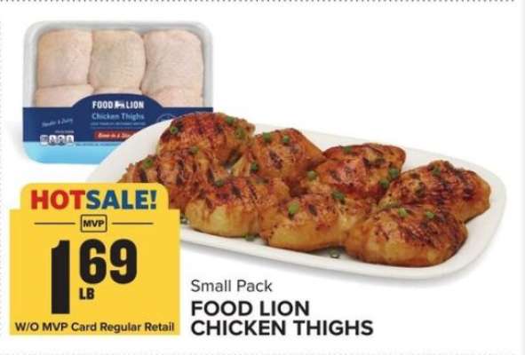Food Lion Chicken Thighs
