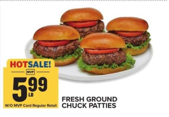 Fresh Ground Chuck Patties