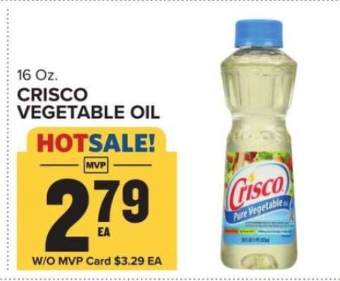 Crisco Vegetable Oil
