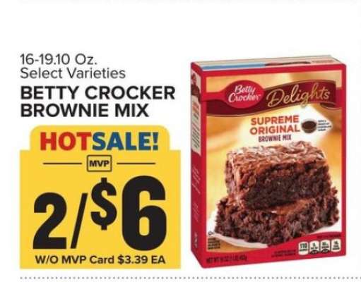 Betty Crocker Brownie Mix
