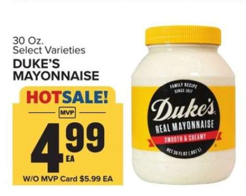 Duke's Mayonnaise