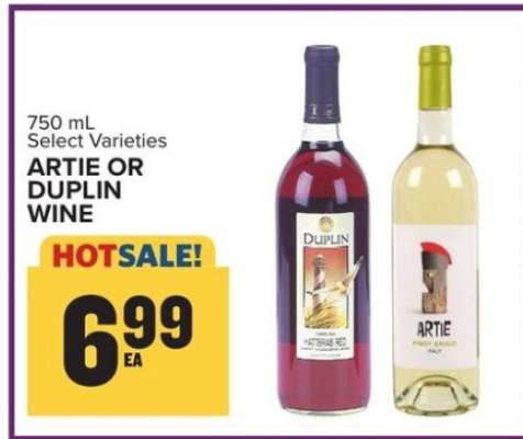 ARTIE OR DUPLIN WINE